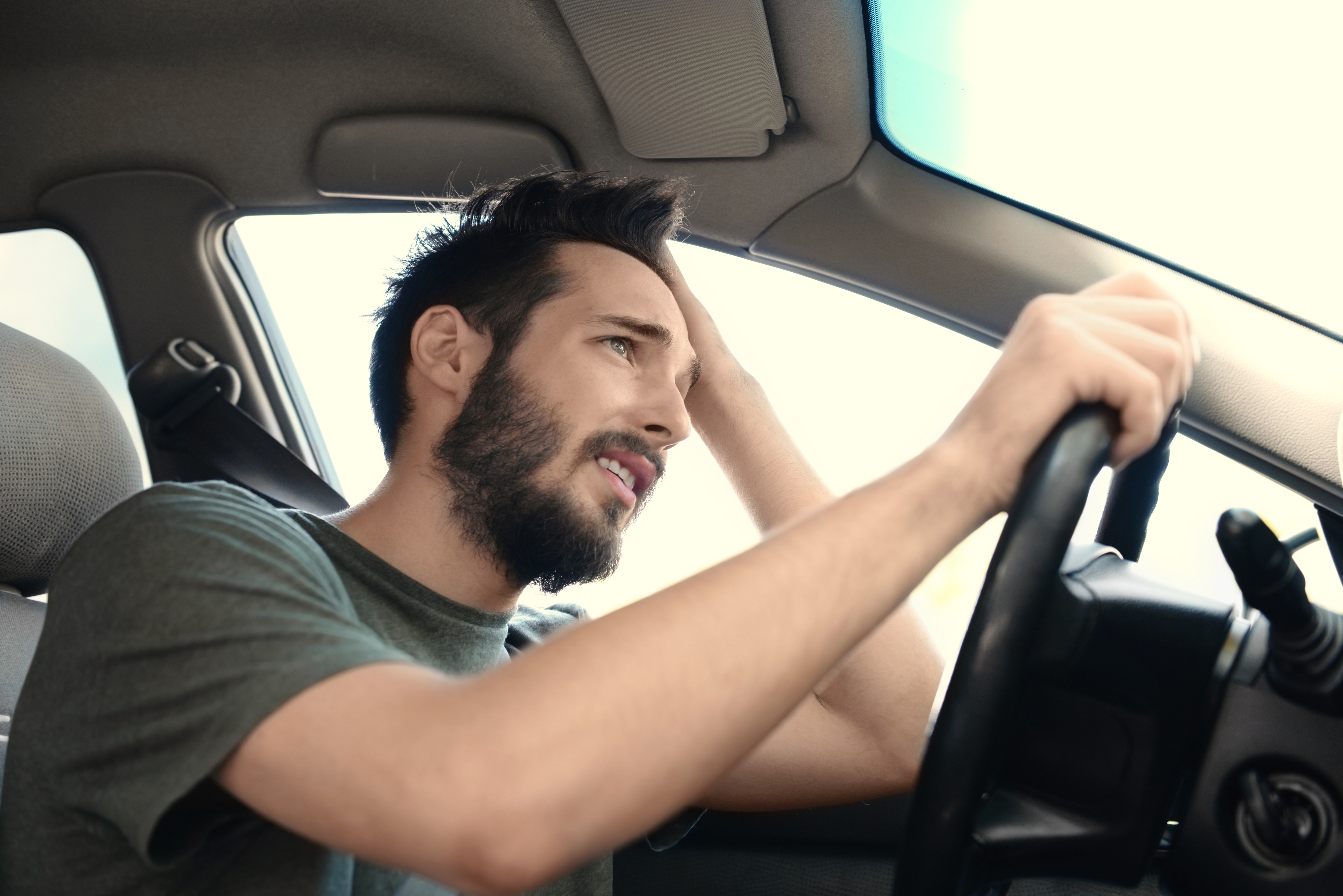 Portrait of handsome hopeless man | Source: Shutterstock