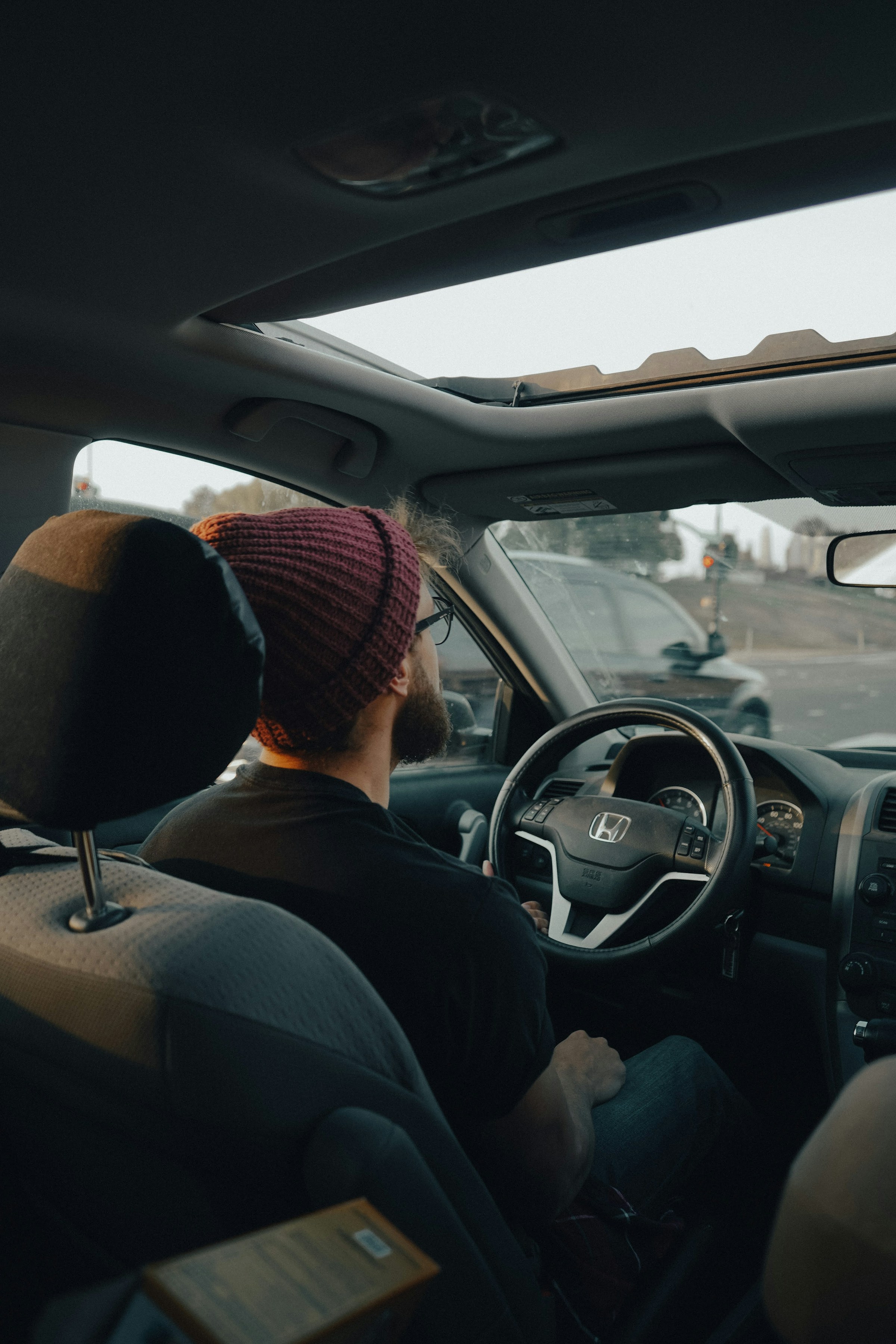 A man driving a car | Source: Unsplash