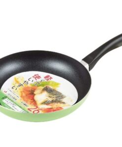 デリシュ　ふっ素加工フライパン　26cm　グリーン　HB-7870