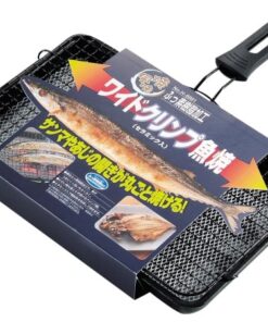 焼き風味　ワイドクリンプ魚焼　セラミック入　H-8881