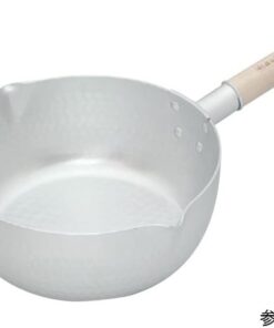 和の職人 アルミ深型雪平鍋 目盛付 1.8L　18cm