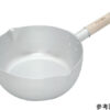 和の職人 アルミ深型雪平鍋 目盛付 1.8L　18cm